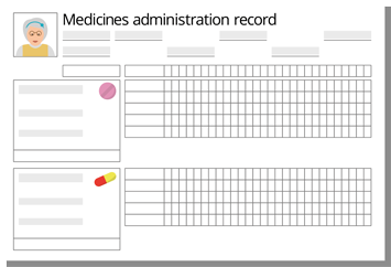 medicines planner infographic
