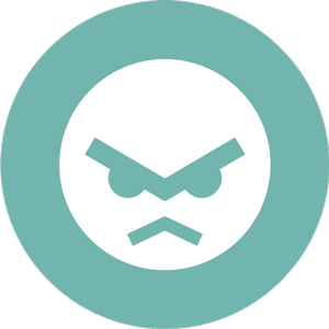 angry face icon