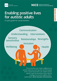 The cover of the enabling positive lives for autistic adults quick guide