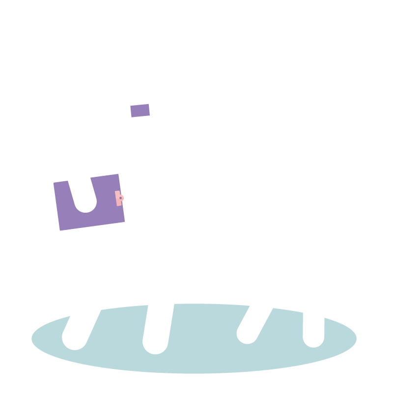 A care professional and child figure walking