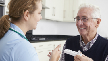 home care homecare worker medicines support 
