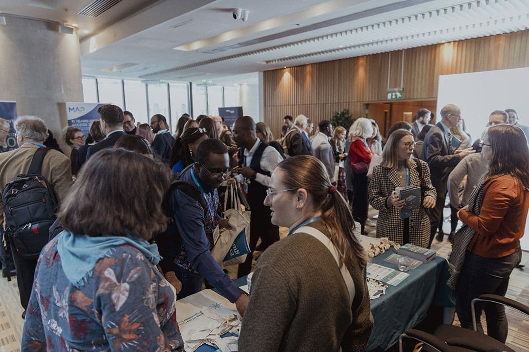 People attending the NICE conference